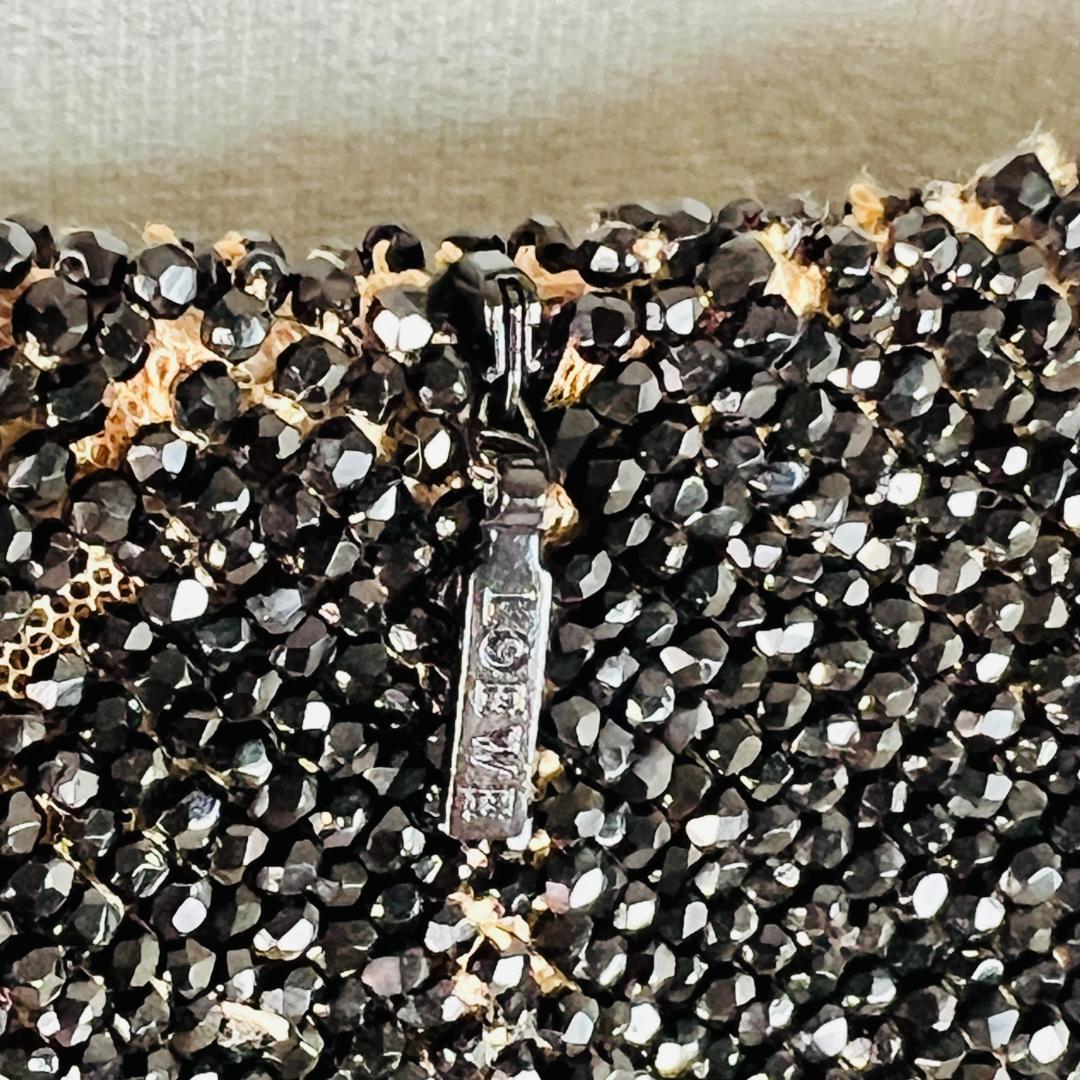 【ロエベ】ビーズスカート　アシンメトリー　38　M～L　LOEWE