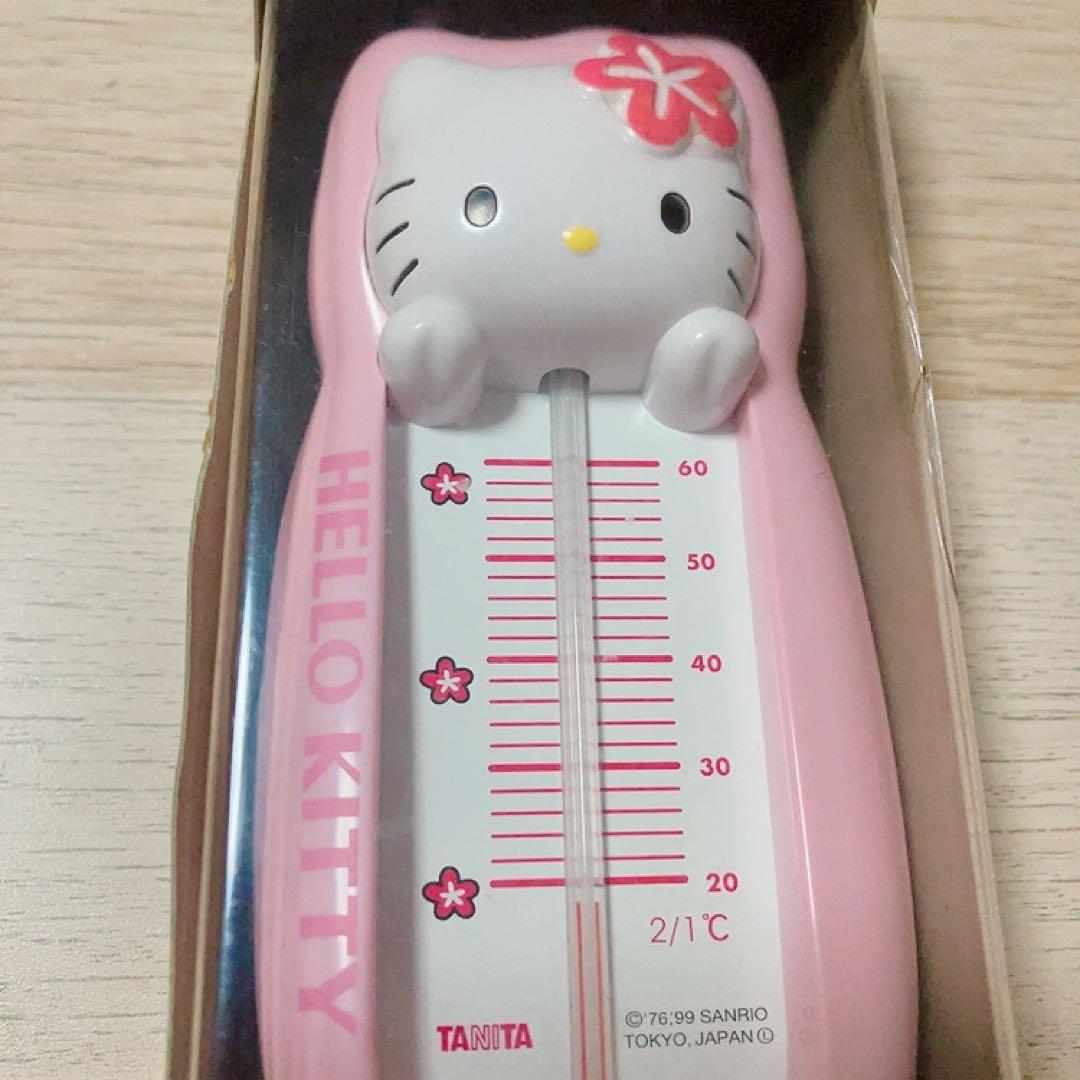 レア サンリオ レトロ ハローキティ 湯温計 - メルカリ