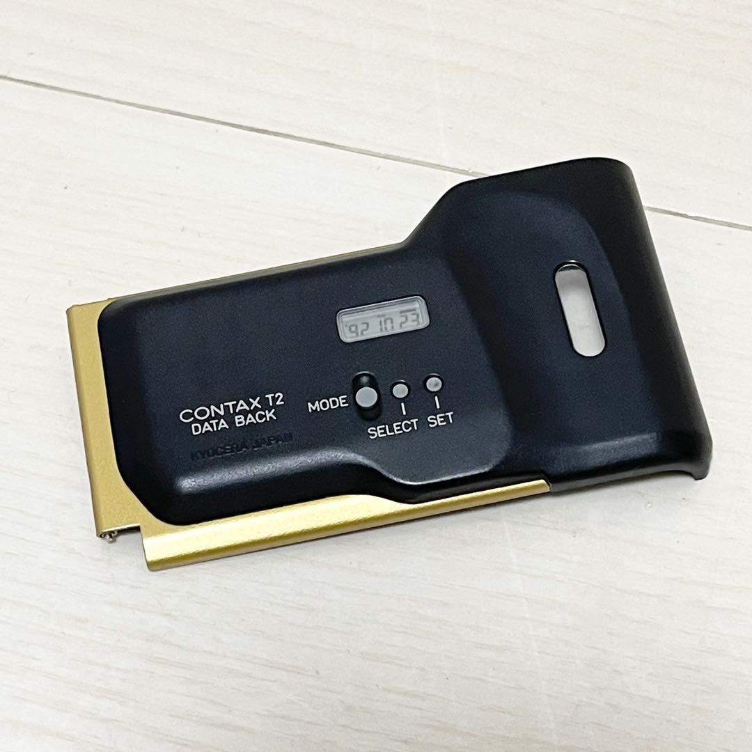 CONTAX T2 ゴールド用 DATA BACK データバック - メルカリ