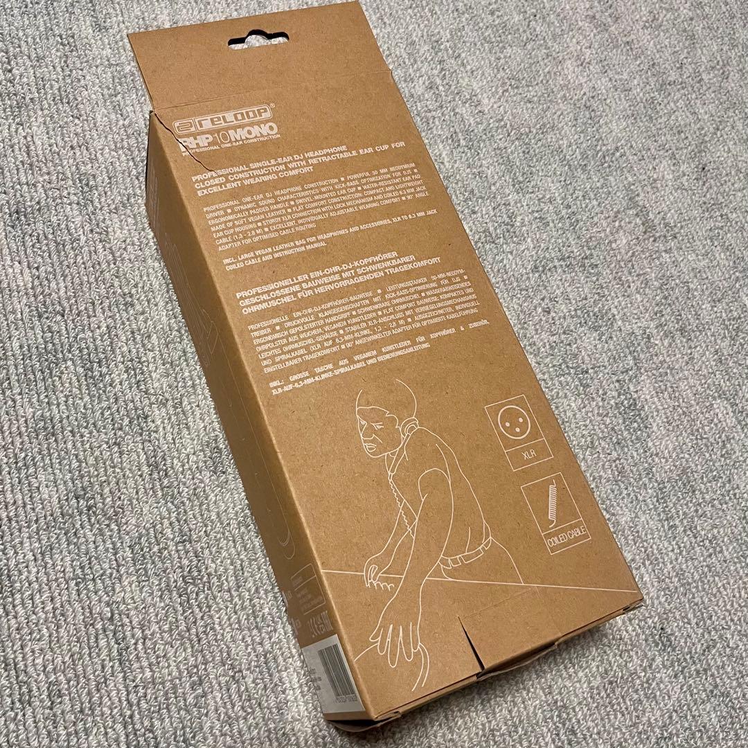プロDJ用 片耳ヘッドホン】reloop／RHP10MONO 未使用品