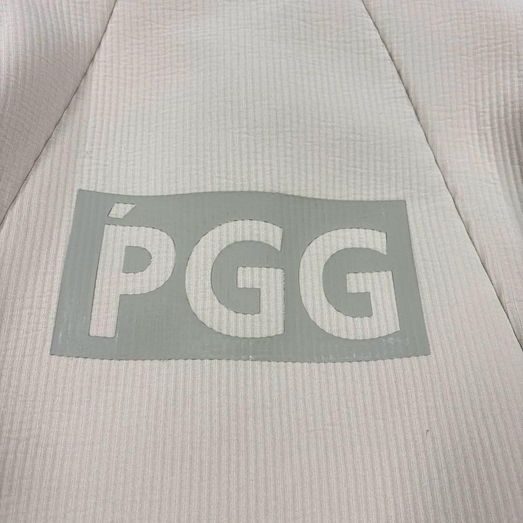 未使用❗️PGG モックネック　ブルゾン　ダブルジップ　ベージュ系　1/M