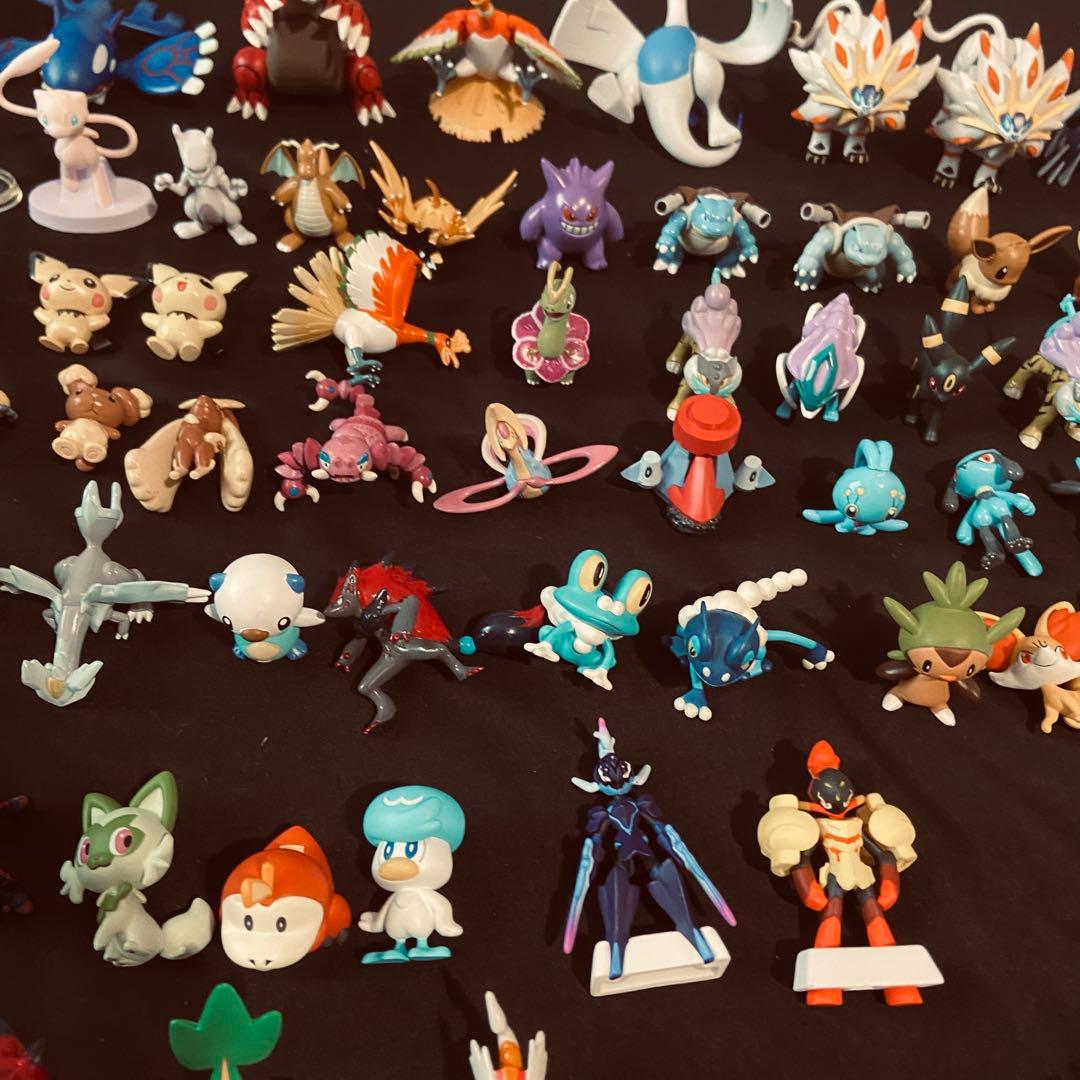 ⚫︎【まとめ売り】ポケモン モンコレ＋モンコレプラス 107個