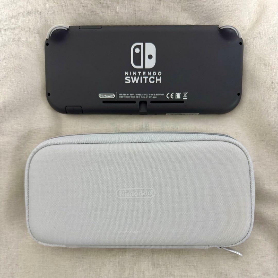 箱・ケース付き★Nintendo 任天堂 Switch Lite グレー