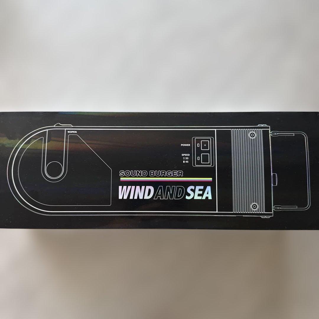 SOUND BURGER x WIND AND SEAコラボターンテーブル SOUND BURGER x