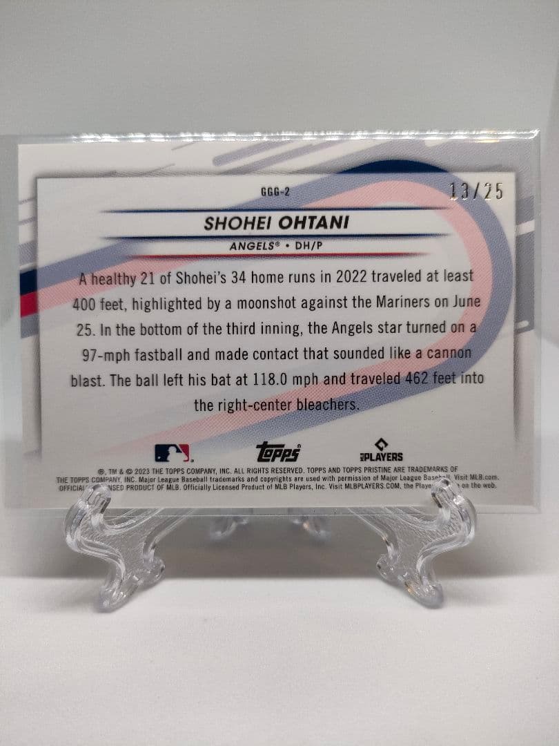 ニャンコ先生様専用】25シリ、大谷翔平 2023 Topps Going Go - メルカリ