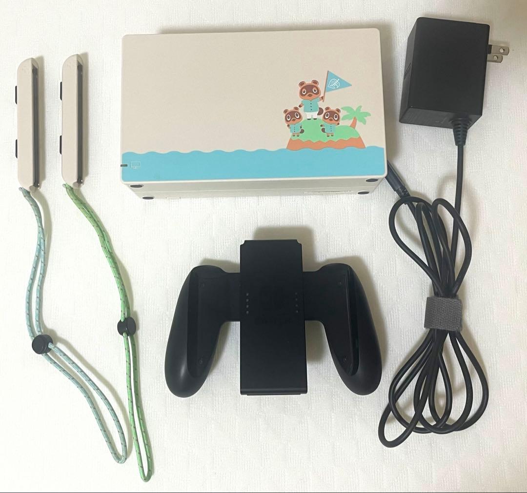 【中古品】Nintendo Switch あつまれ どうぶつの森セット＋α