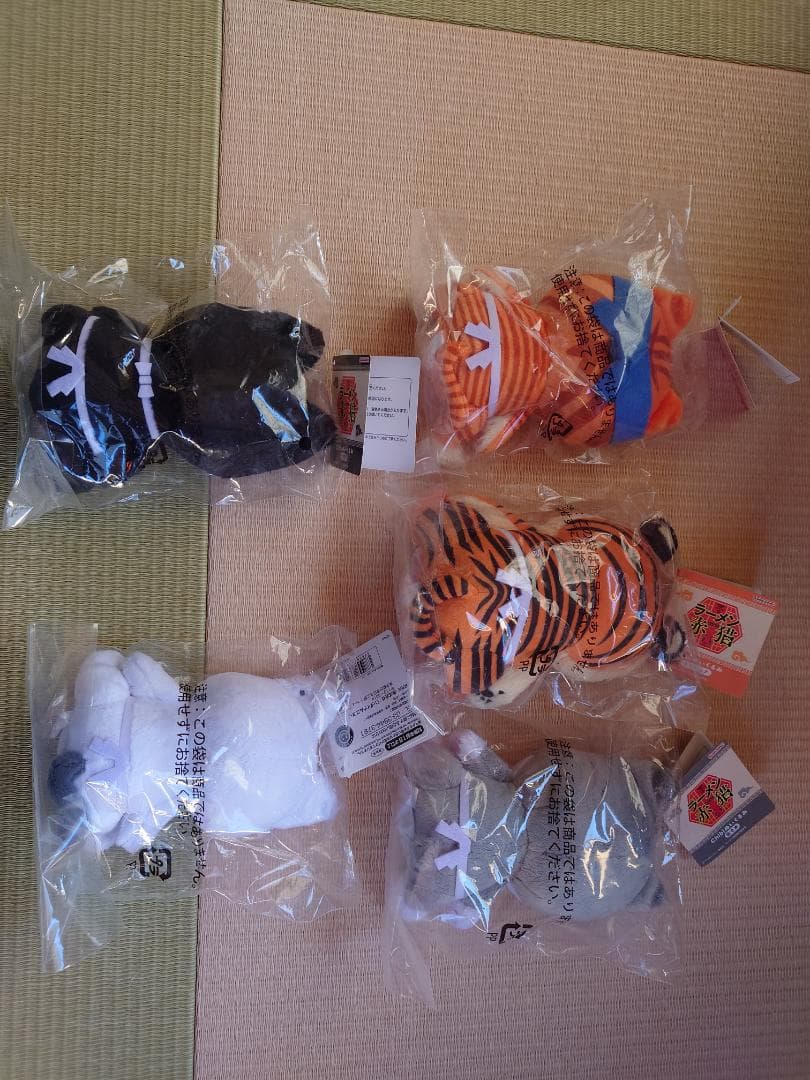 バンダイナムコ ラーメン赤猫 ぬいぐるみセット 5体