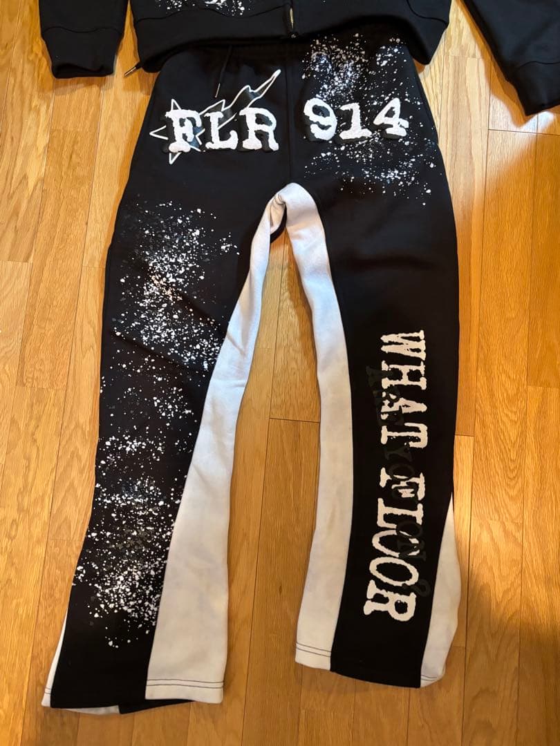 Floor914 セットアップ ブラック grow around