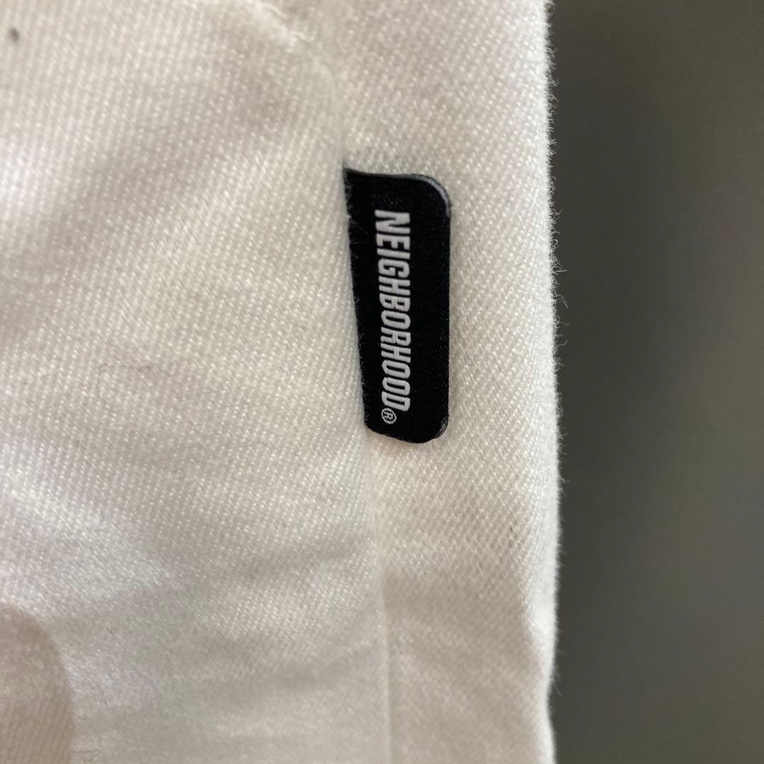 s.t590】NEIGHBORHOOD ホワイト チノパン