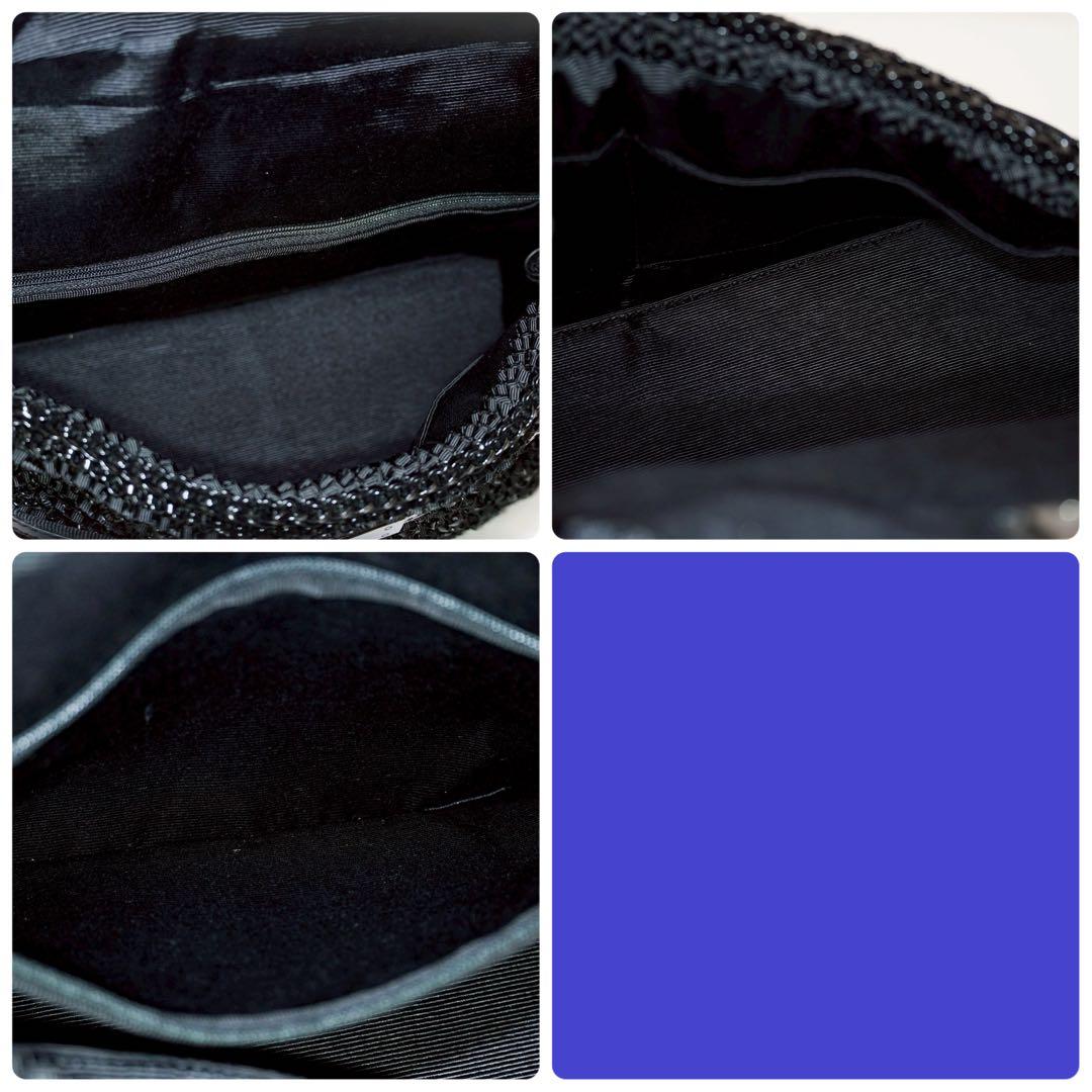 【極美品✨】アンテプリマ 保存袋付き ハンドバッグ ワイヤーバッグ ブラック