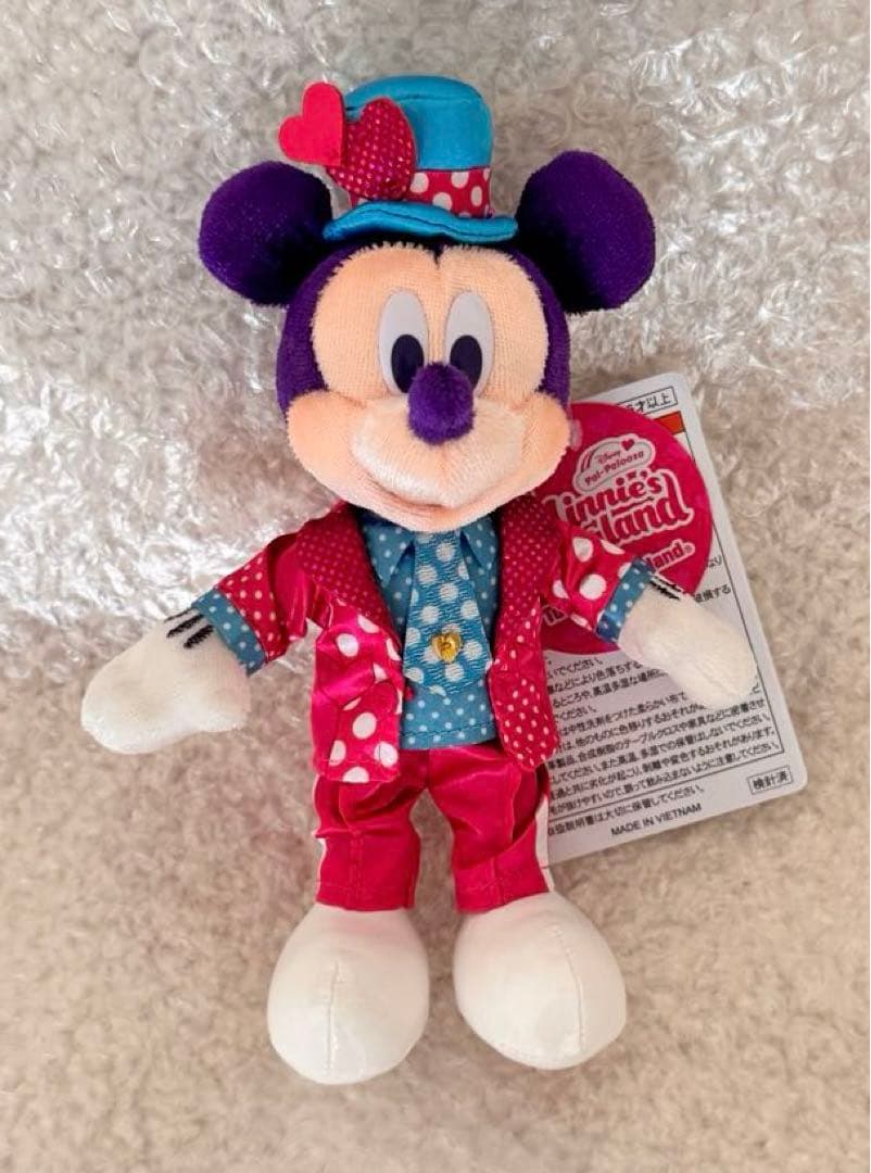 ミニーのファンダーランド パルパルーザ2026 ミッキーぬいぐるみバッジ