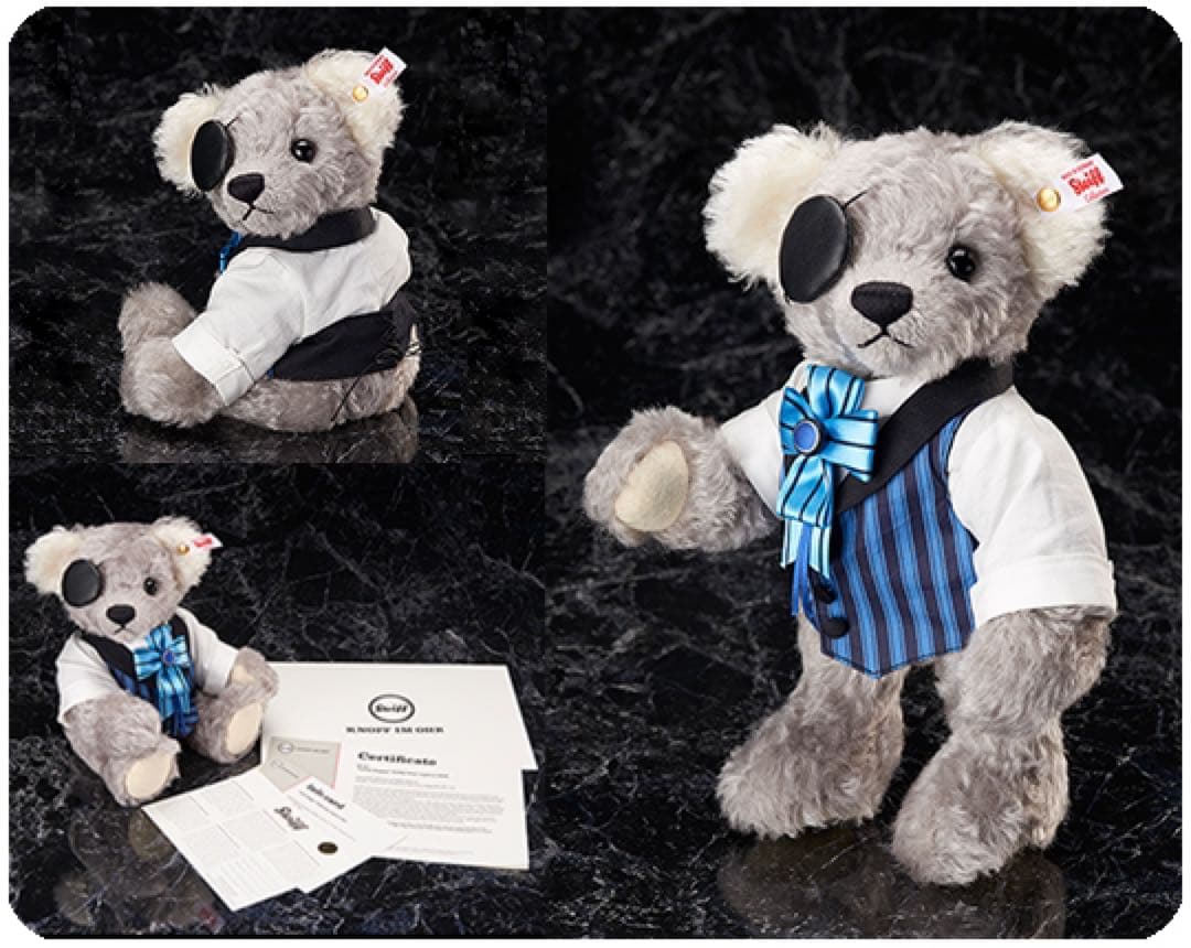 数量限定】黒執事 Book of the Atlantic シュタイフ テディ - メルカリ