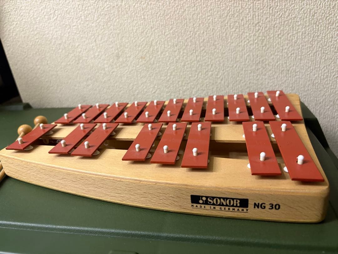 【専用】SONOR NG 30 鉄琴 木製 赤 ゾノア メタルフォン(鉄琴)NG30 SONOR/ゾノア社 | ANDCHILD