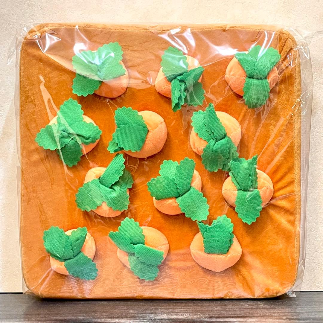 新品】ふわふわ大収穫！ぬいぐるみ畑 (ニンジン) 2点セット - メルカリ