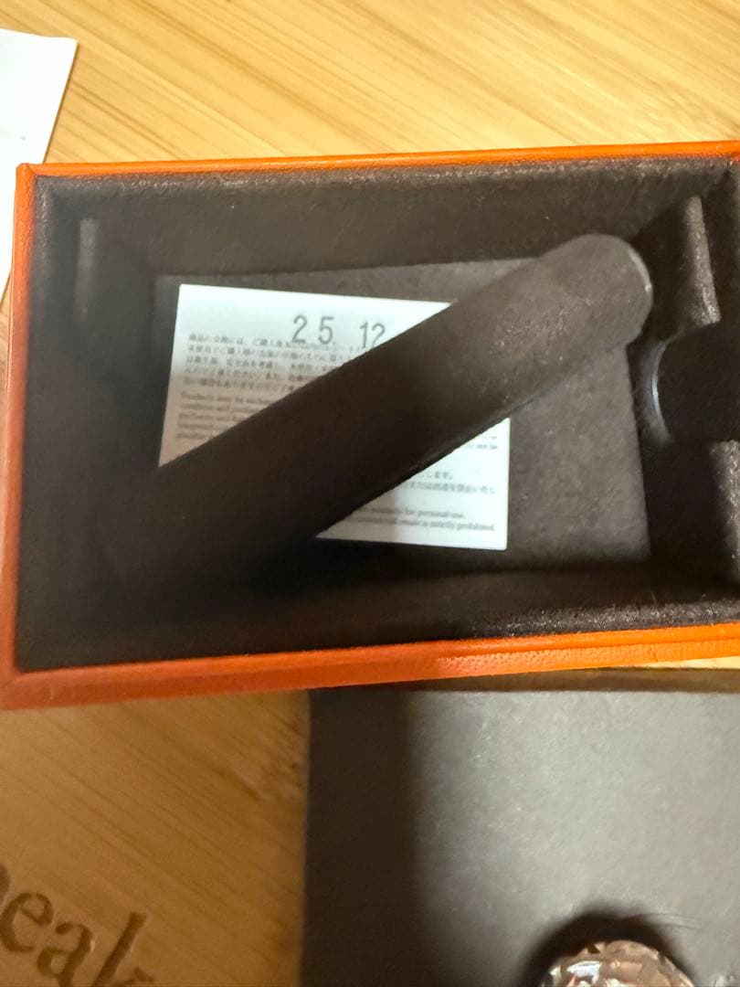 2、3回の使用 エルメス シェーヌダンクル アンシェネ GM リング 53