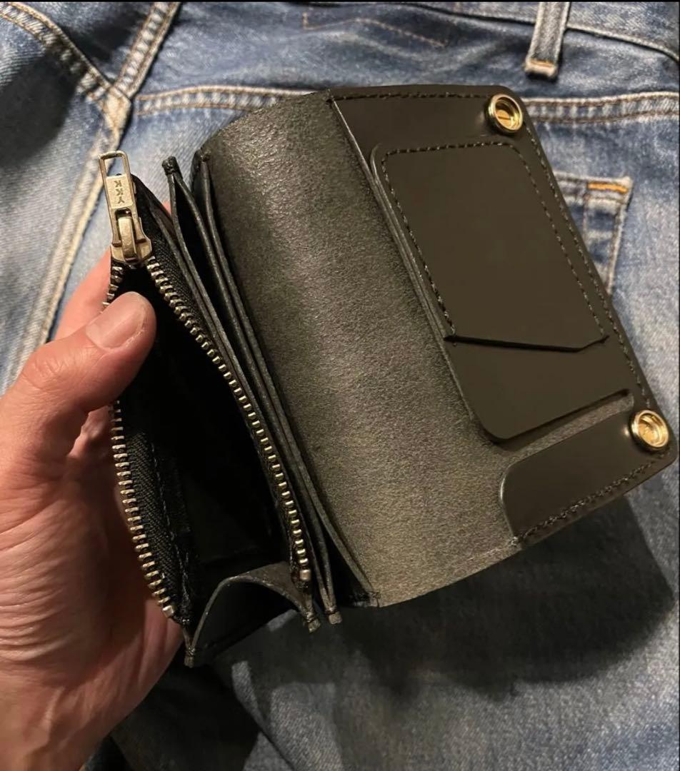 ミドルトラッカーウォレット　シルバー925アポロコンチョカスタム