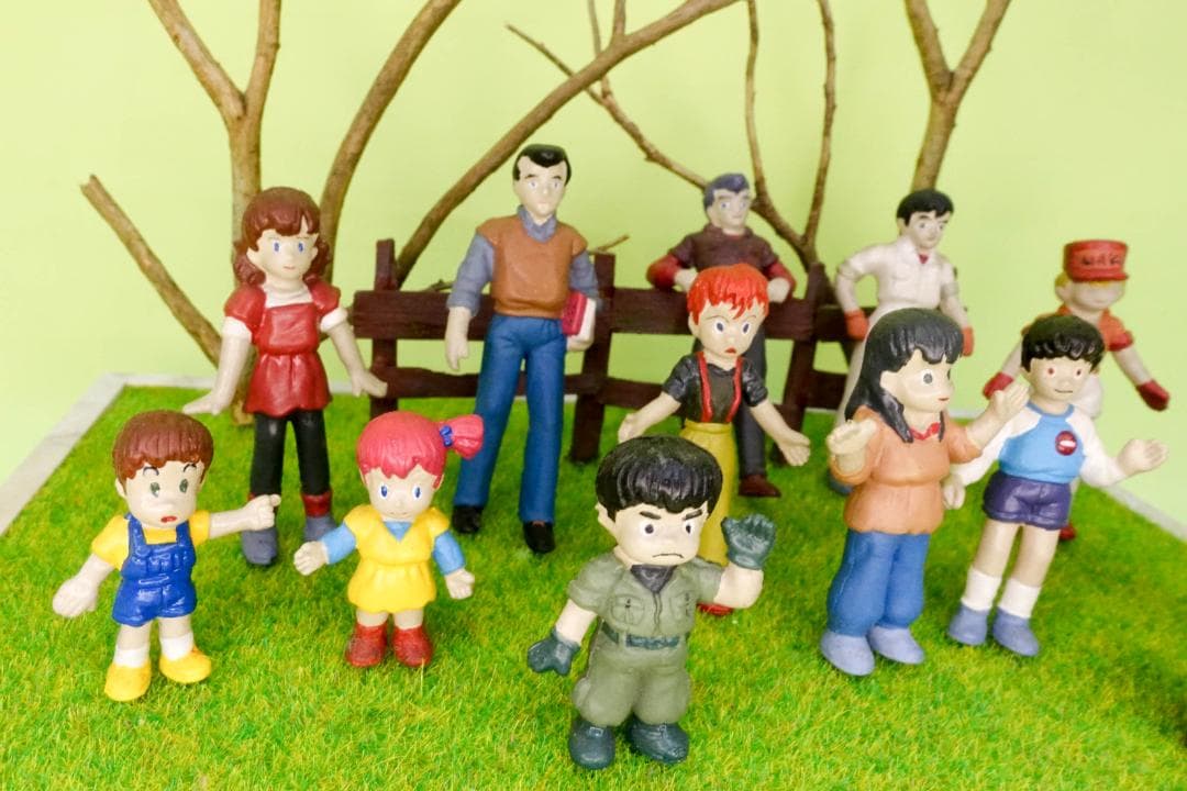 銀河漂流バイファム 消しゴムフィギュア ジオラマ - メルカリ