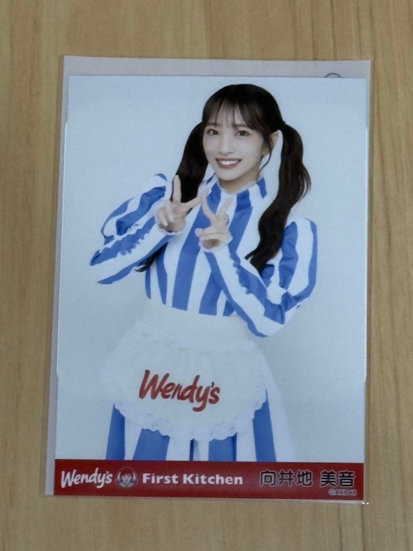 向井地美音 キーホルダー 生写真 コースター ウェンディーズ 武道館