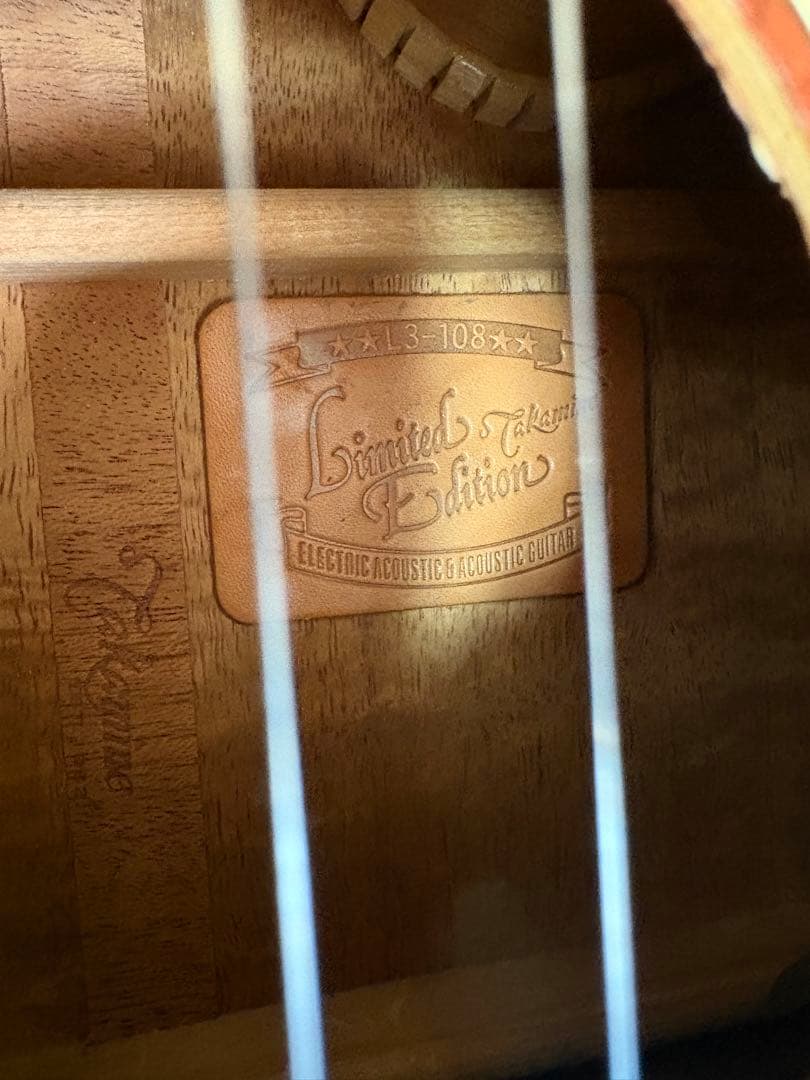 Takamine L3-108LTD EDITION エレアコ 1991年製 - メルカリ