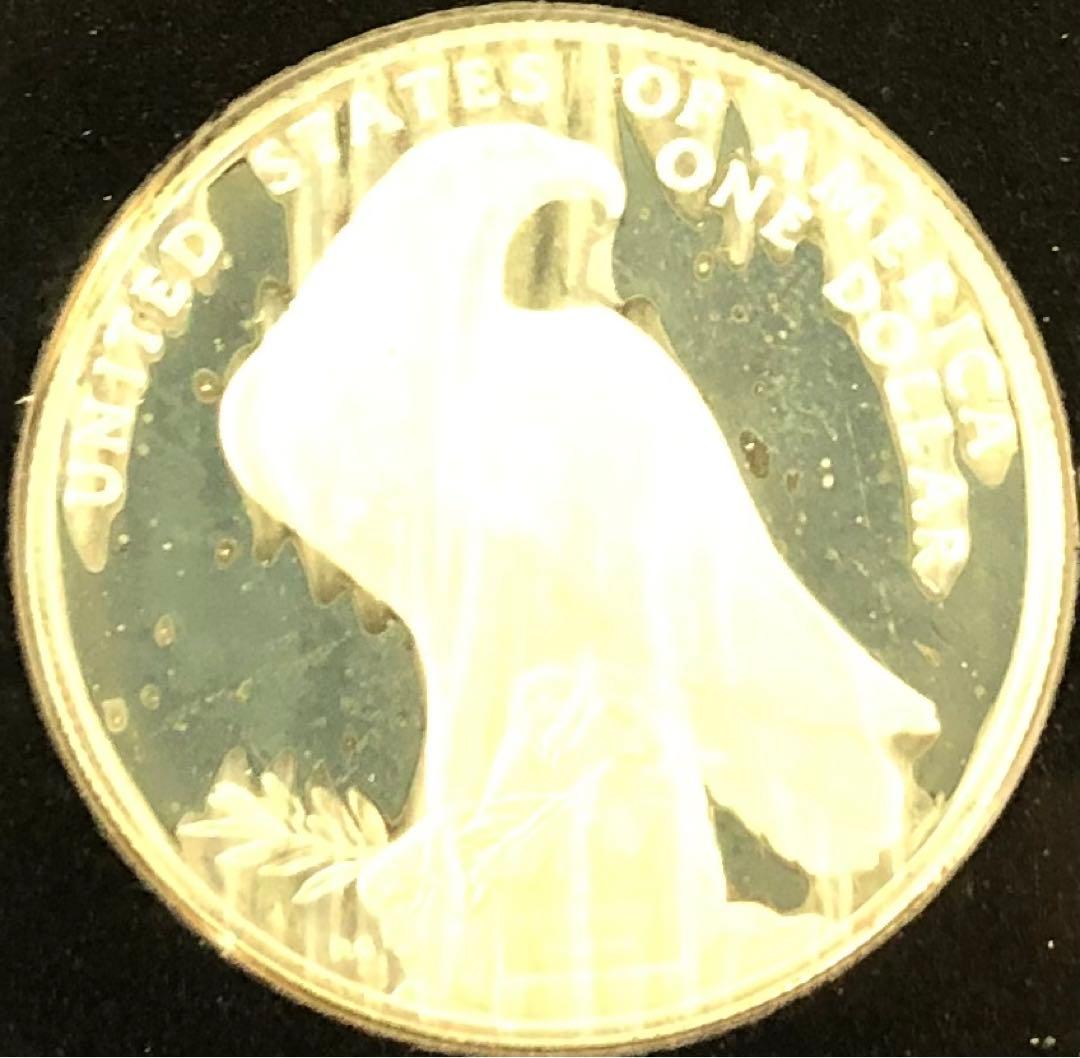 アメリカ 1984年 ロサンゼルスオリンピック ファインシルバー プルーフ