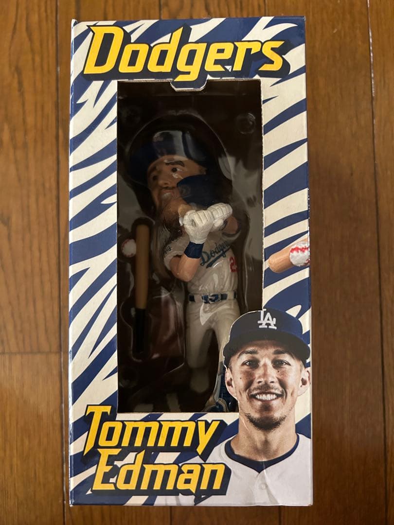 未開封】トミー・エドマン ボブルヘッド(球場配布品 非売品)
