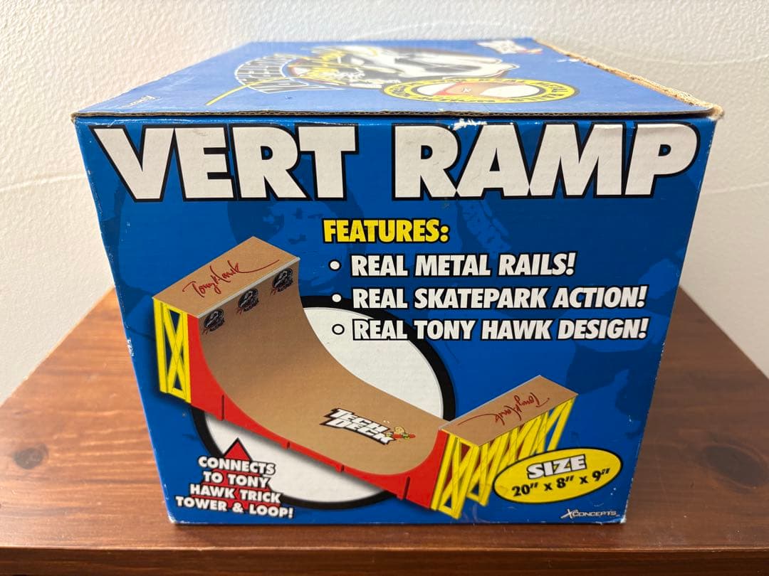 指スケ　Tech Deck テックデッキ　Vert Ramp ランプ セクション