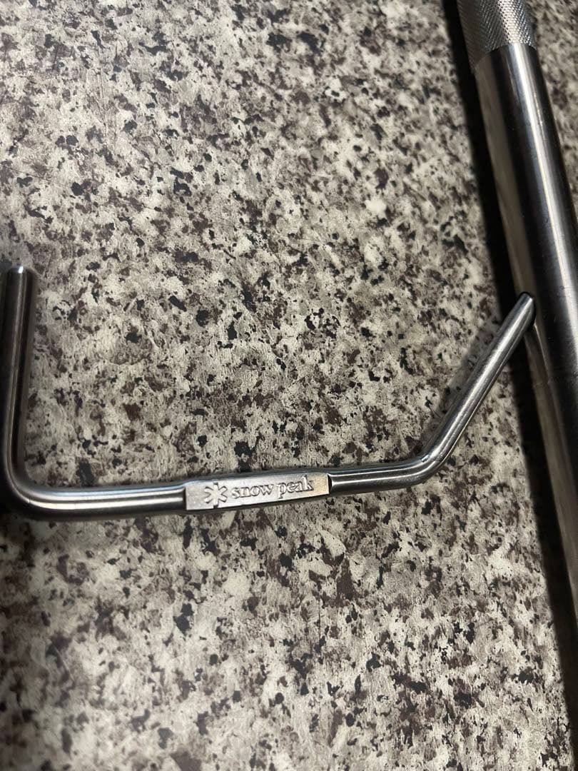 廃盤品　USED スノーピーク 焚火ツールポール