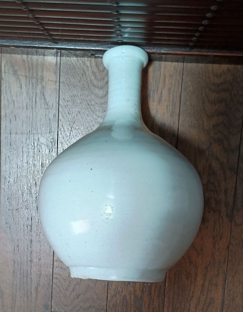 白磁徳利　白磁　花生