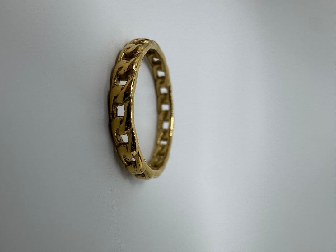 k18ゴールド リング 1.18g 2.7mm幅 11号