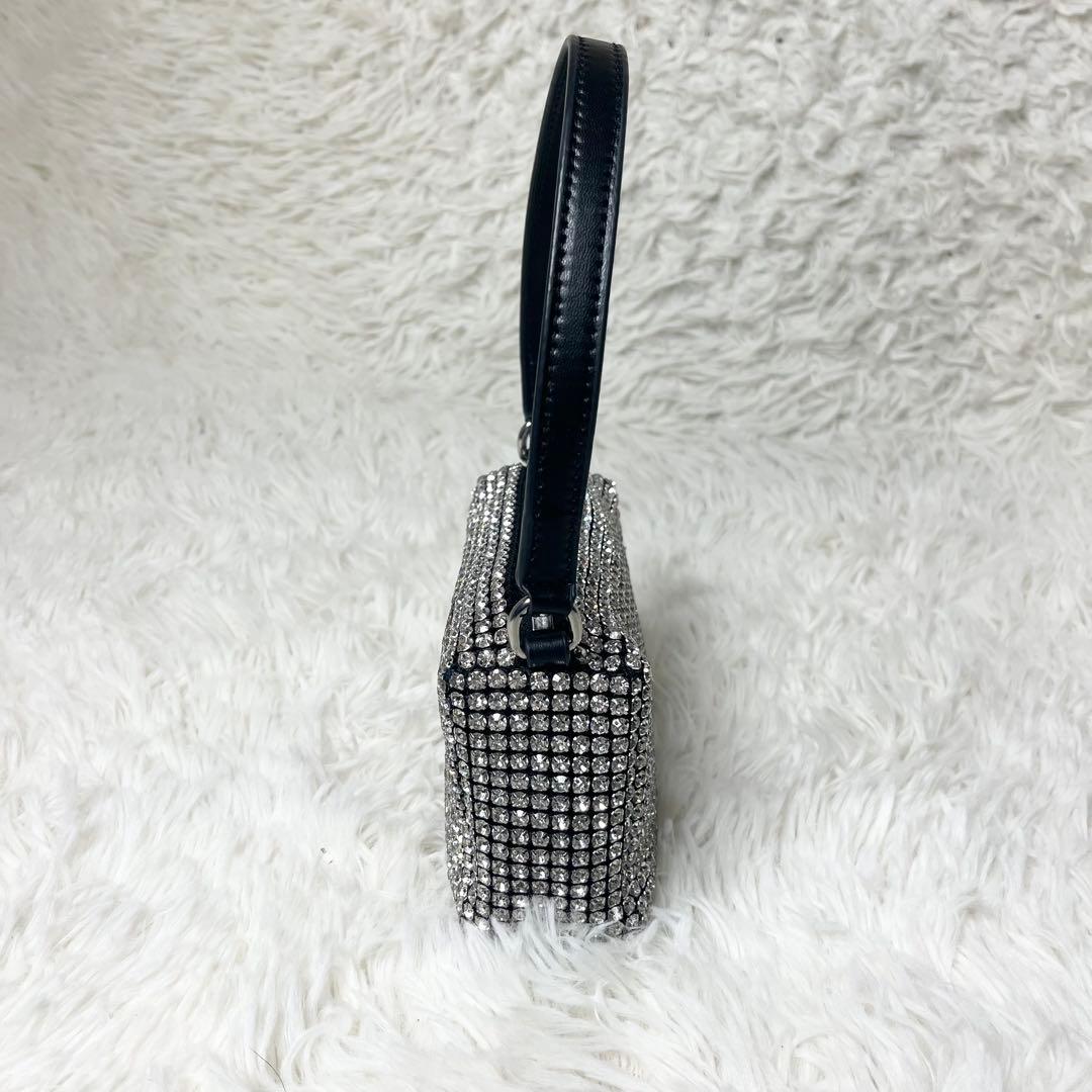 【美品】 アレキサンダーワン heiress ラインストーンメッシュポーチ