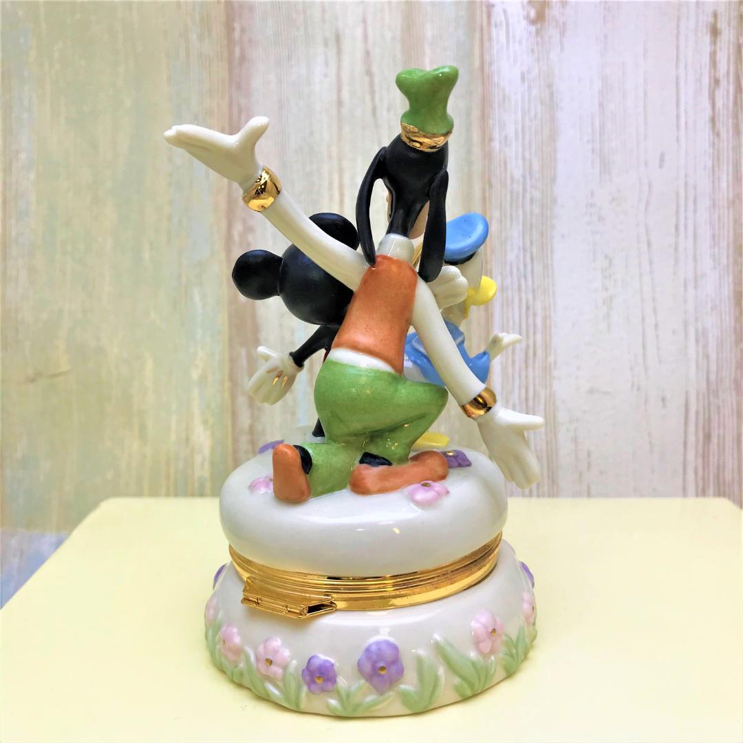 レア★ミッキーマウス ドナルドダック グーフィー ★レノックス LENOX