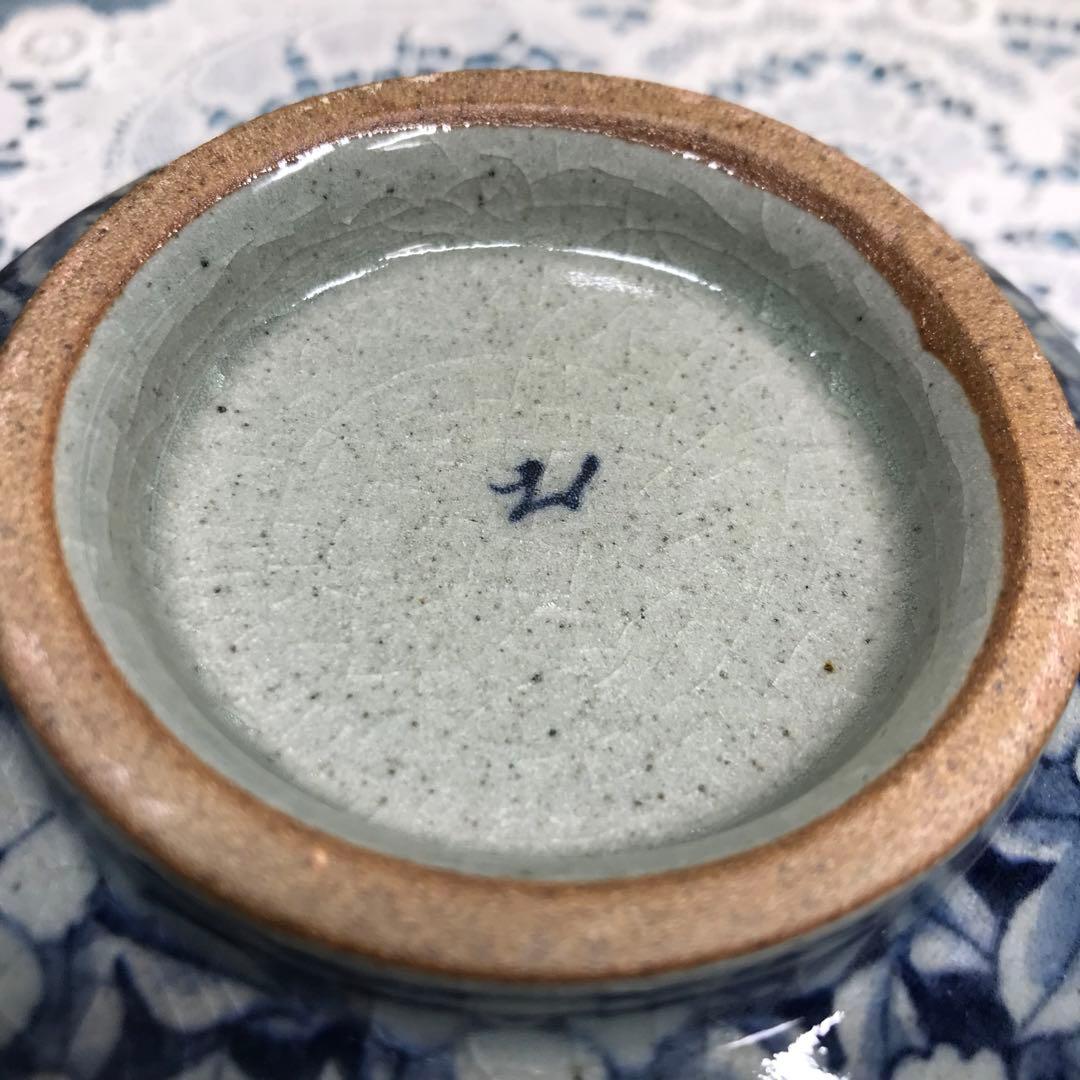 辻修窯 お花がいっぱいの蓋物 お櫃 可愛い陶芸お皿