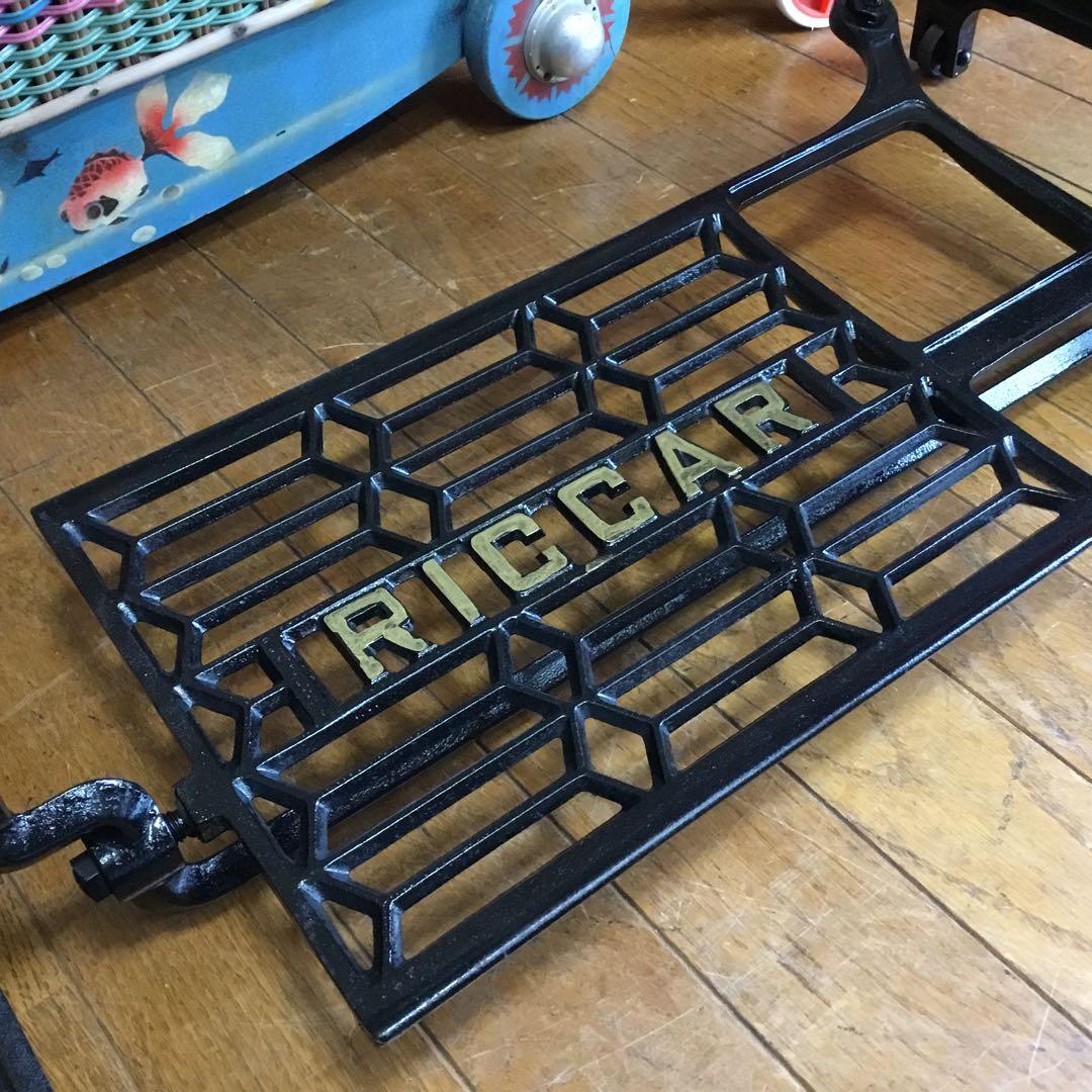 Mizuhara 専用 RICCAR 職業用足踏みミシン鉄脚 大型 テーブルに