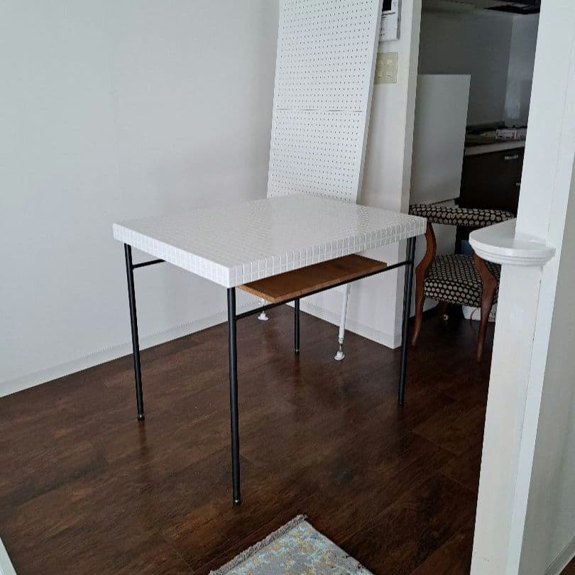 【稀少】タイルテーブル(幅65×奥行き85×高さ72)