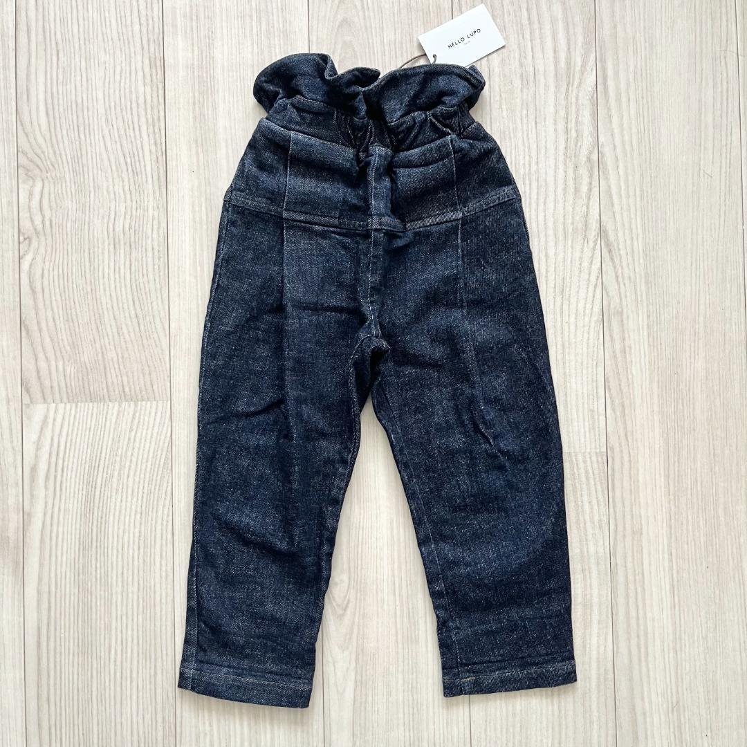 専用 タグ付き☆HELLO LUPO ハイウエストデニム 6-7Y 120cm