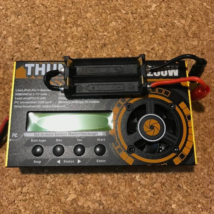 ミニ四駆 充電器 Thunder サンダー 充放電器 - メルカリ