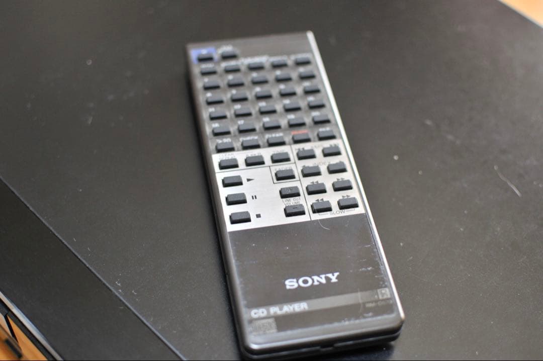 ⚠️ジャンク品 SONY CDプレーヤー 228ESD リモコン付き