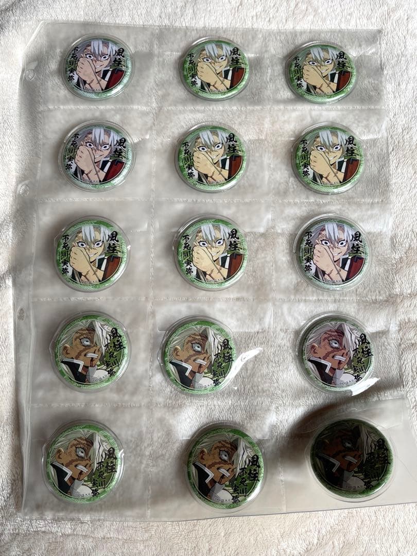 鬼滅の刃 不死川実弥 缶バッジ