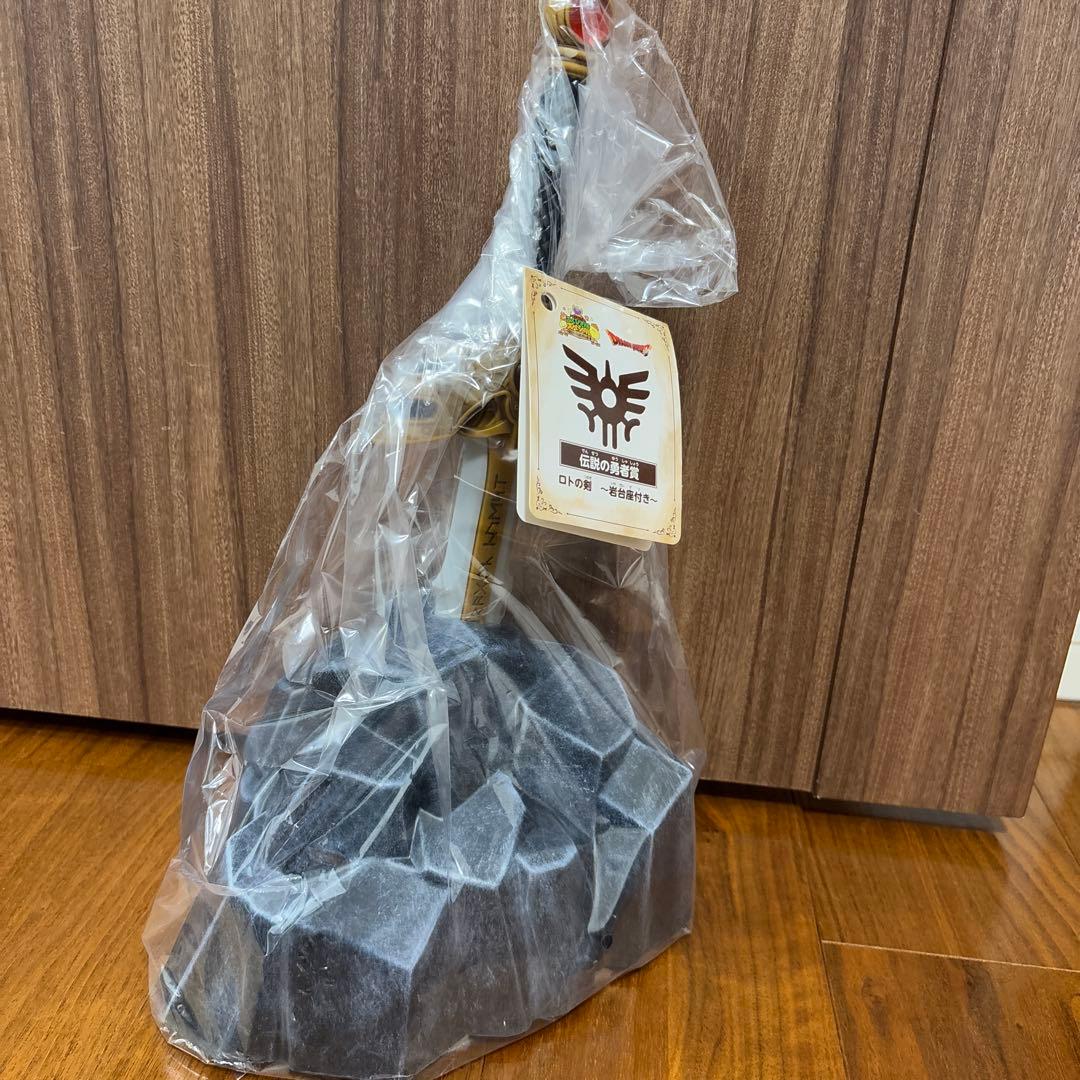 ◼︎6点セット◼︎ドラゴンクエスト伝説の勇者賞　ロトの剣　岩台座付き　淡路島限定品