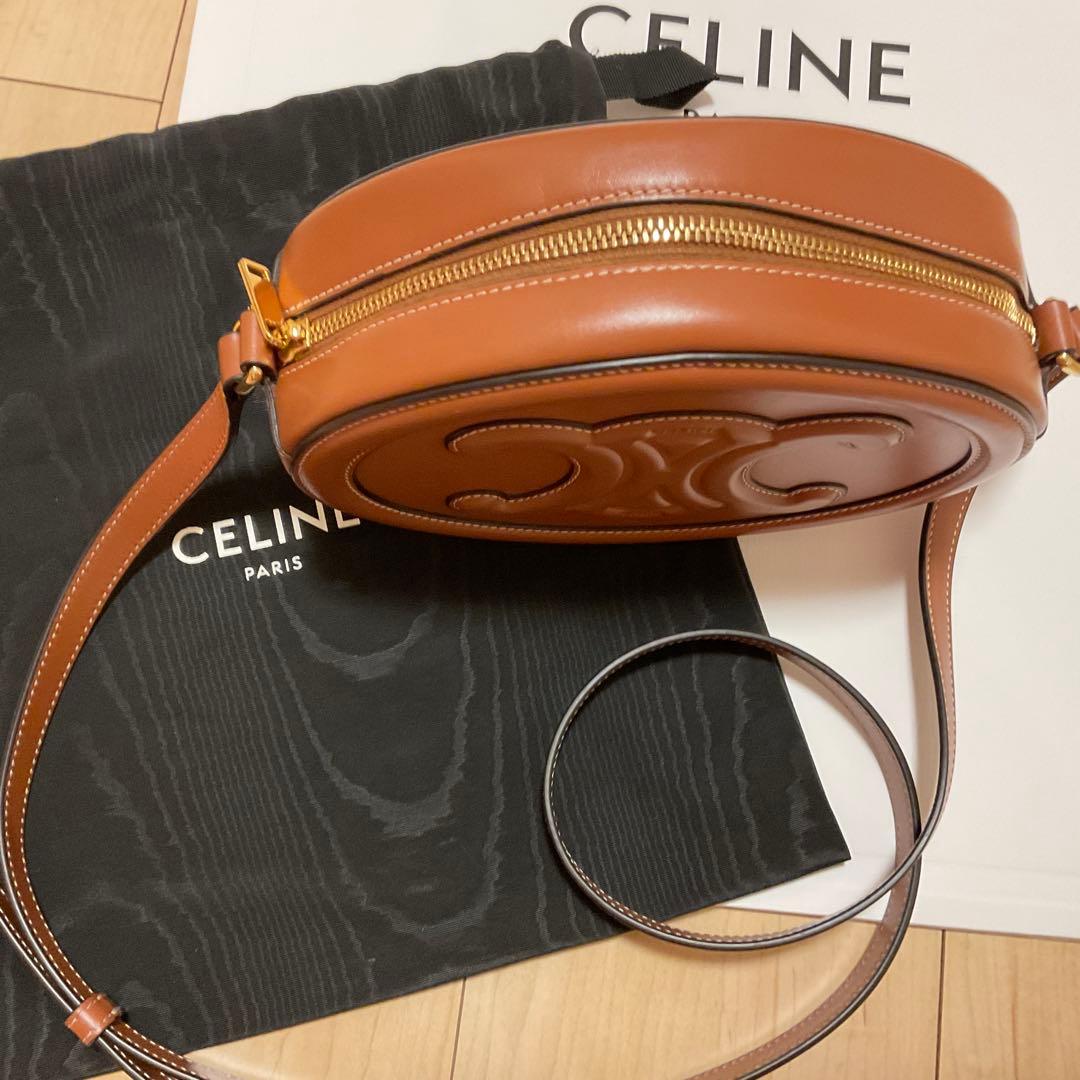 CELINE クロスボディ　オーバルパース　トリオンフ　美品