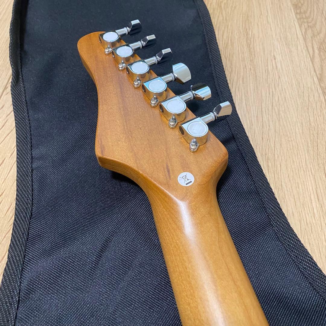 最終値下げ！廃盤品 金色 エレキギター テレキャスター　ソフトケース付き