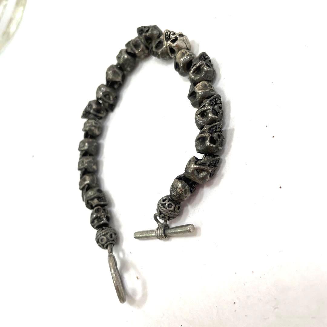 NECROMANCE ネクロマンス hide スカルブレスレット