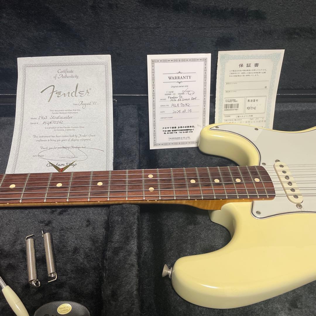 購入価格70万円 フェンダー マスターグレード 1997年製 1963年 モデル