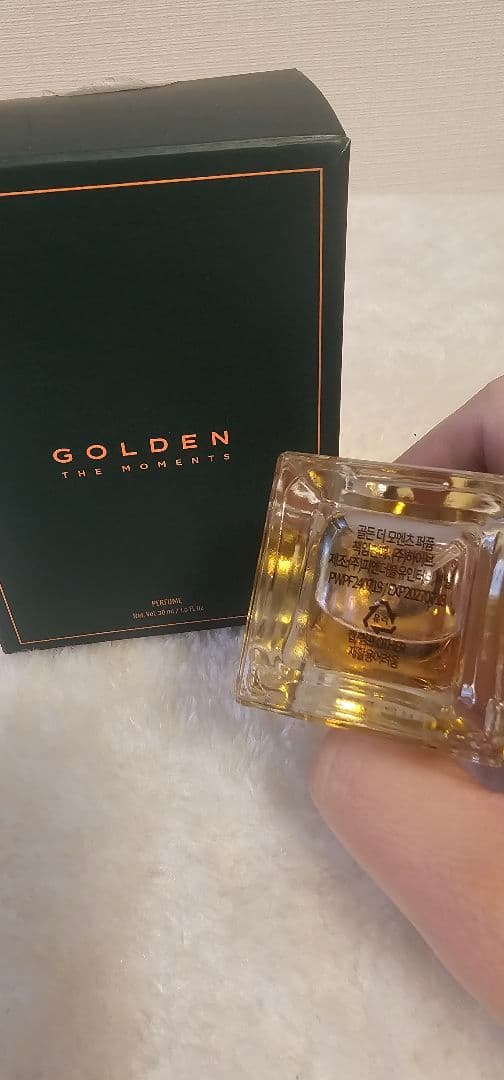 BTS ジョングク GOLDEN 韓国展示会 香水