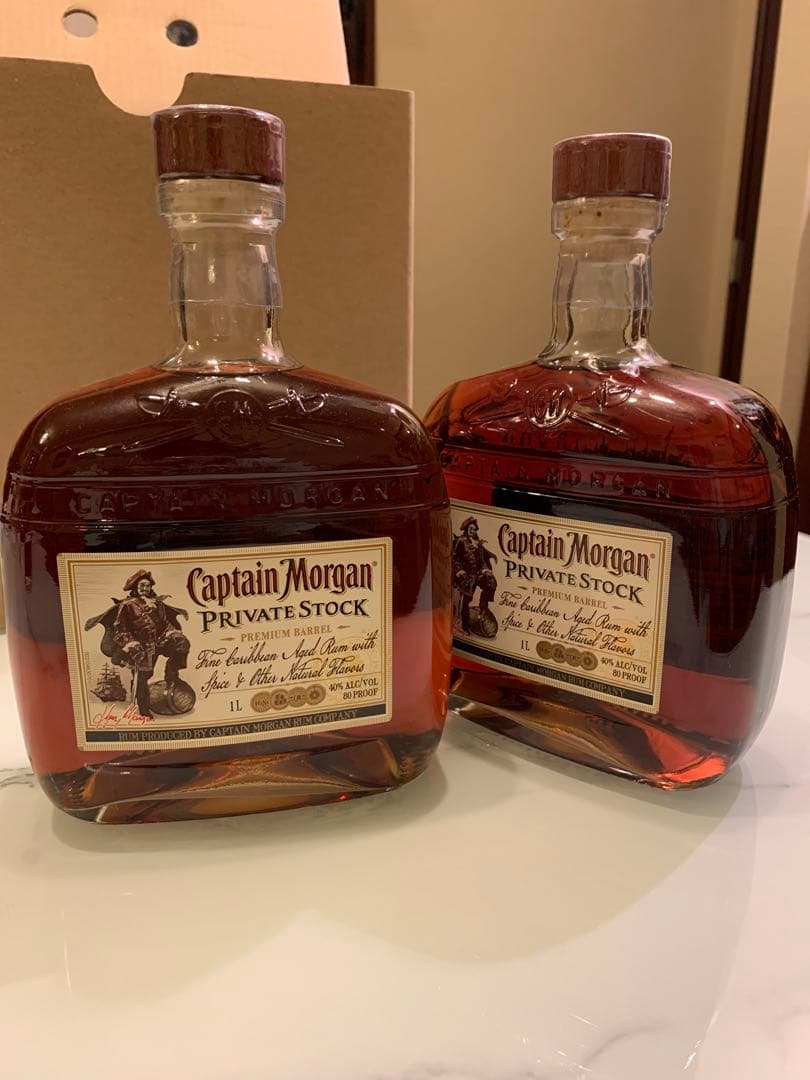 2本】キャプテンモルガン プライベートストック1000ml 40%