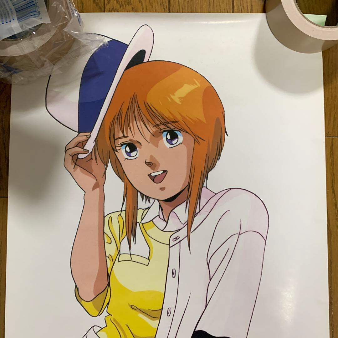 ♢ 機動戦士ガンダムZZ エルピー・プル 全身ポスター