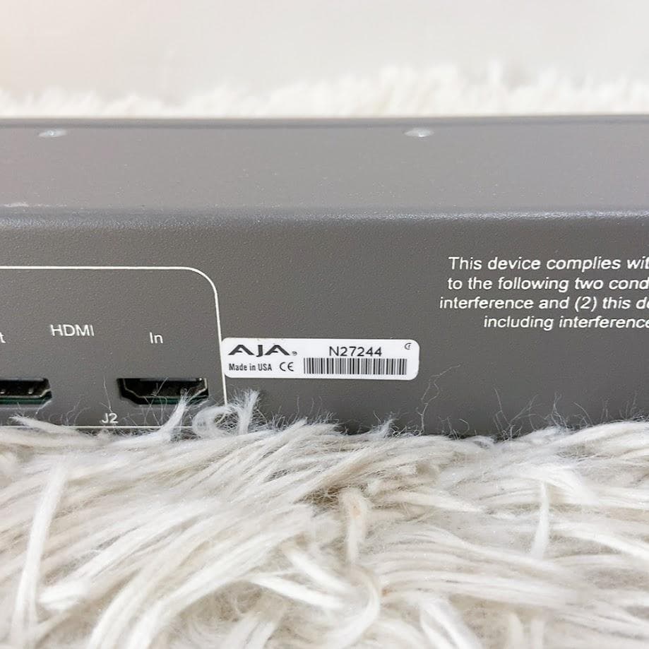 AJA KLHI-BOX ブレイクアウトボックス オーディオビデオ編集 LHi用