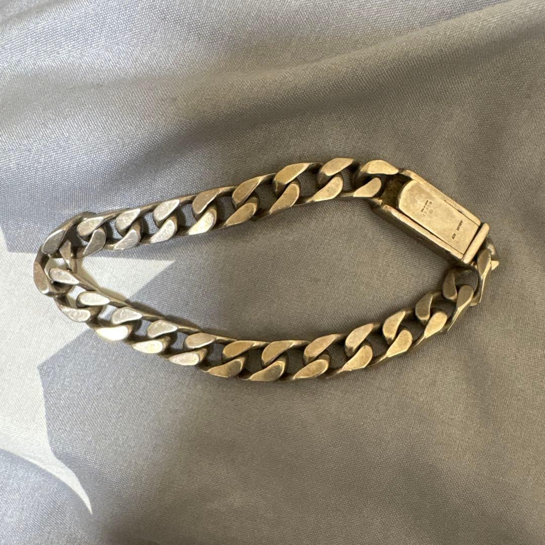 GUCCI シルバー チェーンブレスレット 約19cm
