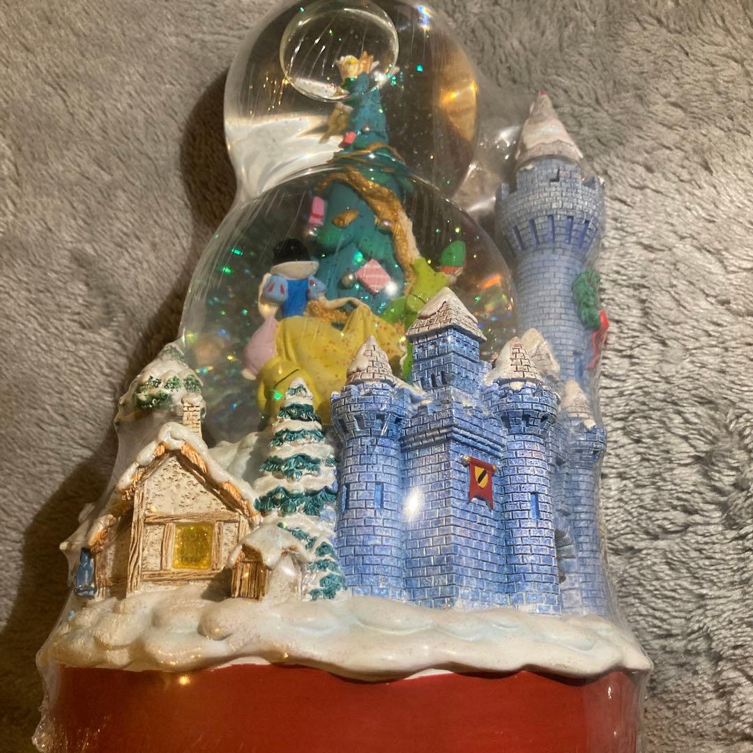 ディズニー スノーグローブ スノードーム オルゴール - メルカリ