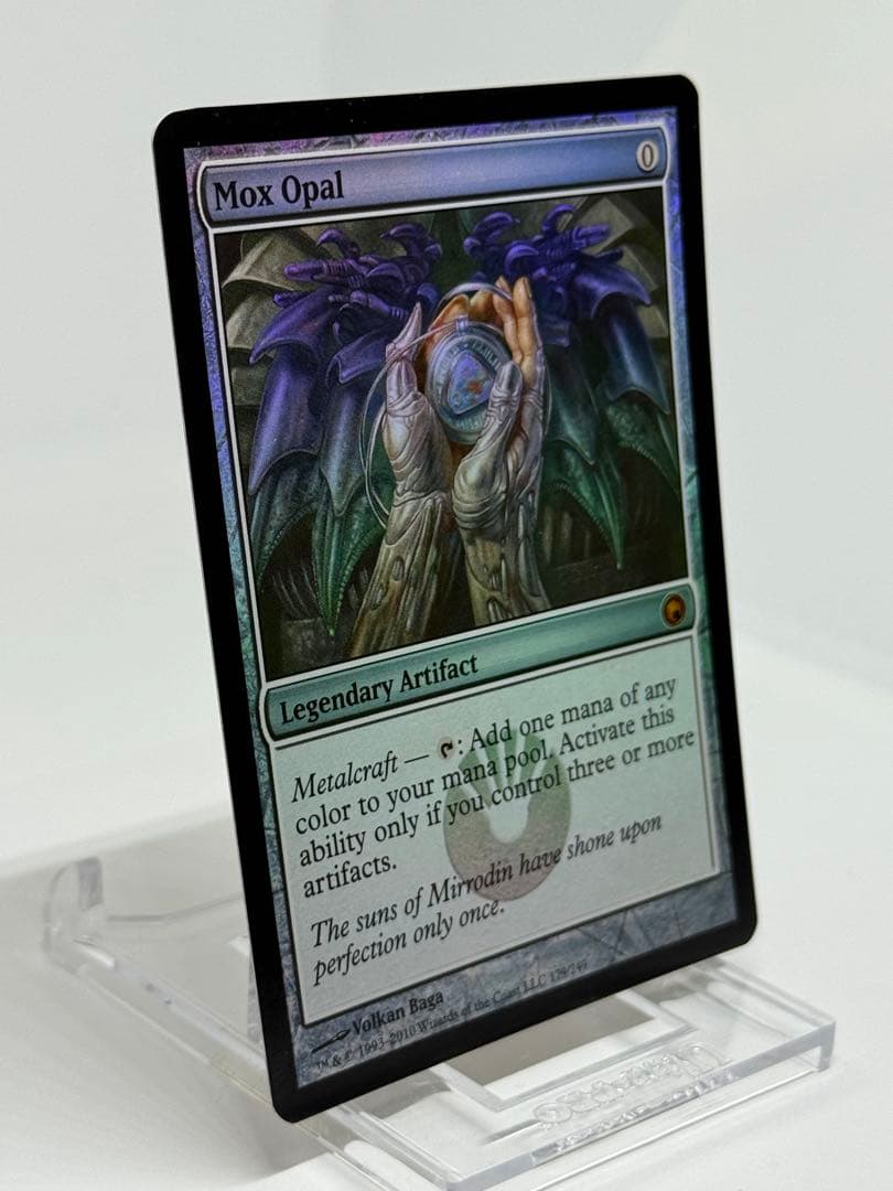 【Foil】《オパールのモックス/Mox Opal》[SOM] 英語